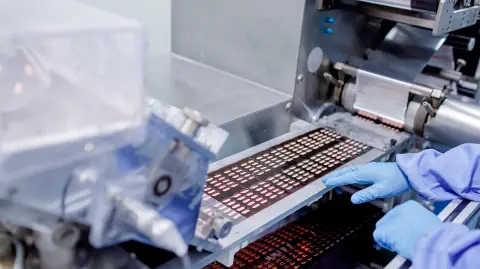 Industria farmacéutica.