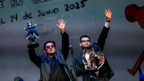 Los hermanos Ambriz estuvieron presentes en el Festival Internacional de Cine en Guadalajara.