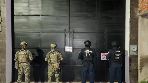 Decomiso de metanfetaminas en Michoacán.