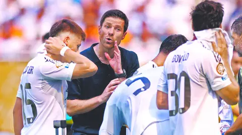 Xabi Alonso, entrenador del Real Madrid. Foto: Reuters