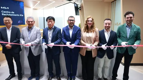 Inauguración del nuevo Centro de Reclutamiento de Kia México, en el municipio de Apodaca. FOTO: CORTESÍA.