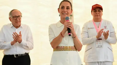 Claudia Sheinbaum, presidenta de México.