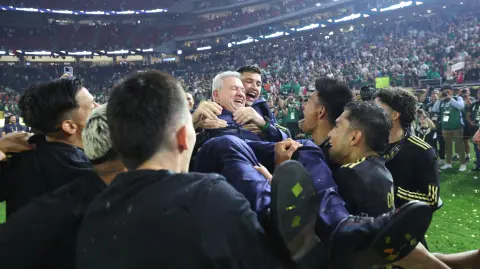 Javier Aguirrem DT de la Selección Mexicana de futbol