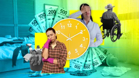 "Una persona pobre de tiempo no podrá realizar cursos de formación para incrementar sus habilidades; por lo tanto, tendrá menos posibilidades de ascender".