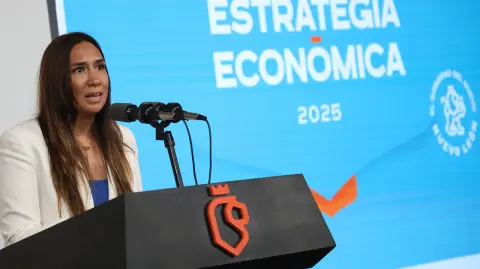 Betsabé Rocha Nieto, secretaria de Economía de Nuevo León. Cortesía.
