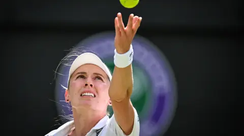 La tenista rusa Ekaterina Alexandrova. Foto: Reuters