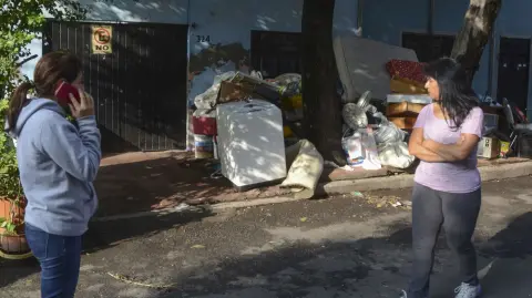 Desalojo en la Ciudad de México