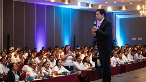 Mario Delgado, secretario de Educación Pública.