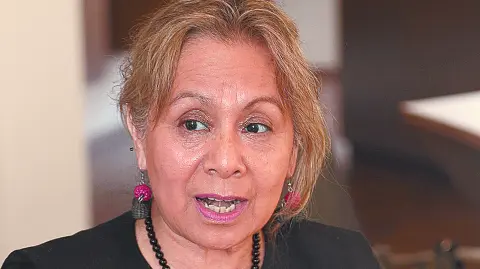 Lucina Jimenez Lopez, Doctora en Ciencias Antropologicas y DIRECTORA GENERAL del Instituto Nacional de Bellas artes. INBA Foto: Fernando Villa del Angel