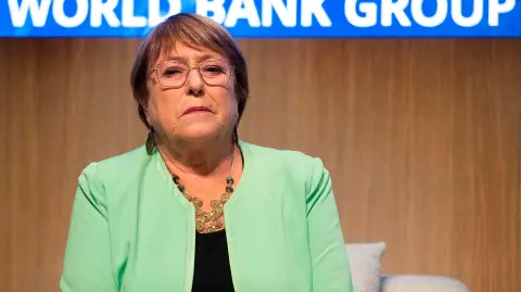 Michelle Bachelet, expresidenta de Chile.