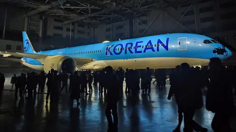 Aeronave de Korean Air.