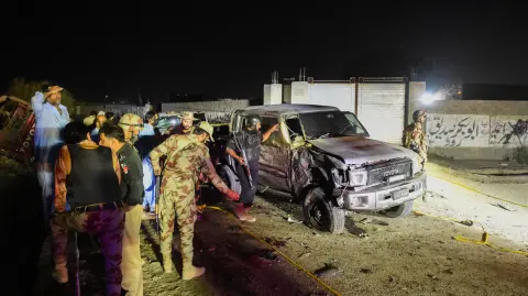 La turbulenta provincia de Baluchistán, en la frontera con Irán y Afganistán, es regularmente escenario de violencias.