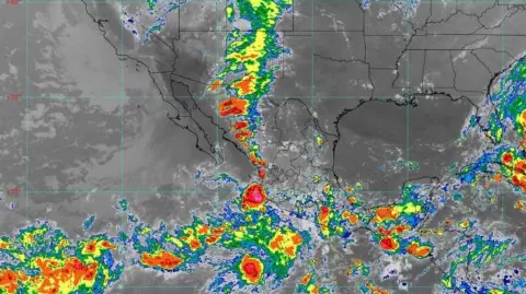 Depresión tropical Mario.