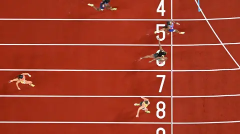 Campeonato Mundial de Atletismo en Tokio.