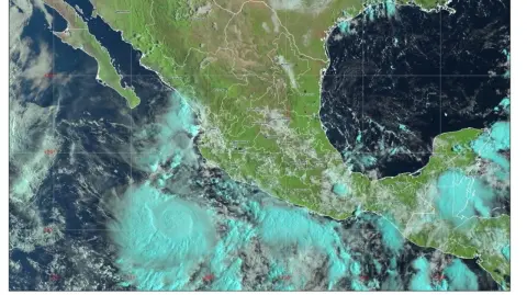 El ciclón se ubica frente a Colima y Jalisco con vientos de hasta 170 km/h. Autoridades alertan por lluvias intensas, oleaje elevado y riesgo de deslaves.