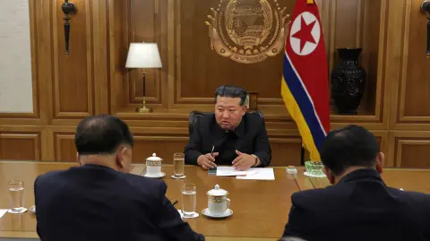 Kim Jong-un, líder de Corea del Norte.