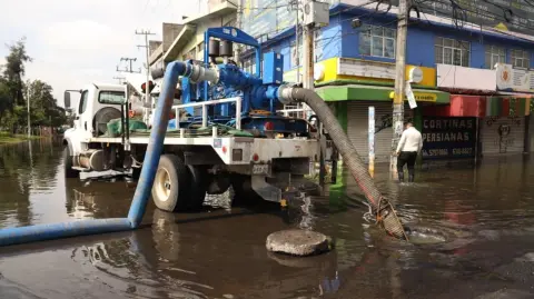 Inundaciones en la zona oriente de la CDMX y el Edomex