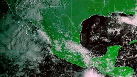 La tormenta Raymond avanza hacia BCS.