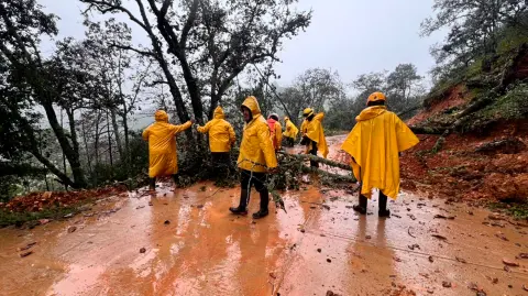 Afectaciones por lluvias en Querétaro.