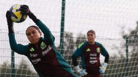 Dayana Covarrubias, jugadora del Tri nacional femenil.