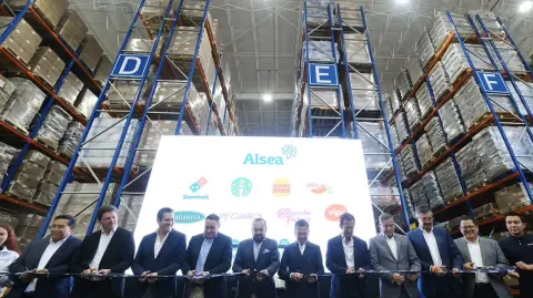 Inauguración del centro de operaciones de Alsea en Tonalá, Jalisco.