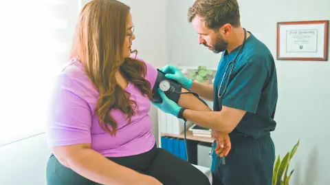 El exceso de peso es un detonante de múltiples problemas de salud.