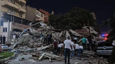 Sismo en Turquía.