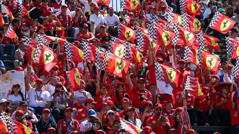 Aficionados de la F1 en la edición del GP de la Ciudad de México 2025.