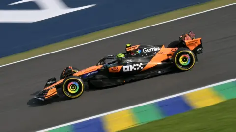 El piloto británico Lando Norris lidera el campeonato 2025 de la Fórmula 1. Foto: AFP