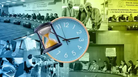 La jornada laboral de 40 horas podría comenzar su debate legislativo antes de finalizar el año para que inicie su reducción gradual en 2026, se prevé que la primera fase implicará una disminución de dos horas en el límite semanal.

Para más información del tema, visita: https://www.eleconomista.com.mx/capital-humano/reduccion-jornada-laboral-5-etapas-20251106-785215.html

¡Síguenos en nuestras redes sociales para mantenerte informado!

Twitter: https://twitter.com/eleconomista 
Facebook: https://www.facebook.com/ElEconomista.mx
Instagram: https://www.instagram.com/eleconomistamx
LinkedIn: https://www.linkedin.com/company/el-economista/

#ElEconomista #EETV