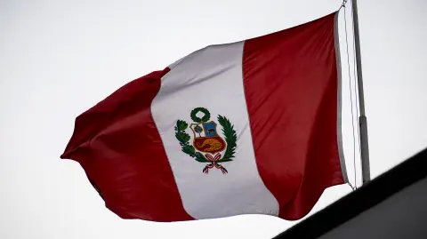 Bandera de Perú.