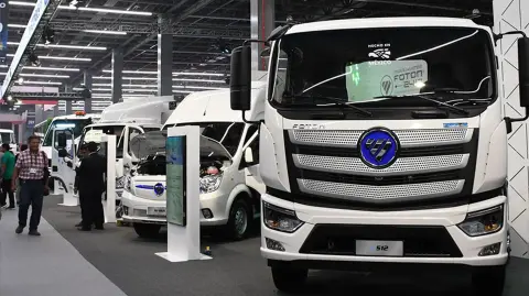 FOTON, fabricante china de camiones pesados.