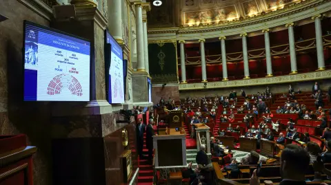 Assemblee Nationale, en Francia.