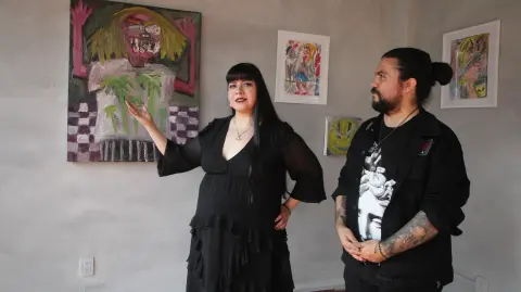 Mirna Aguilar y Marcel Mendoza FDA