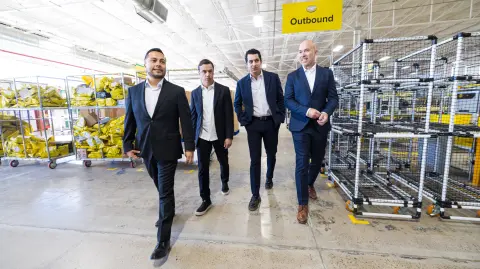 Inauguración de nuevo centro de distribución de Mercado Libre