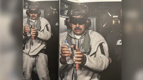 Donald Trump compartió una foto de Nicolás Maduro detenido por agentes de la DEA.