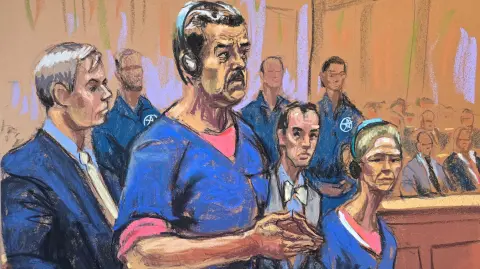 Nicolás Maduro y su esposa Cilia Flores enfrentan a la justicia de EU en una corte de Nueva York.