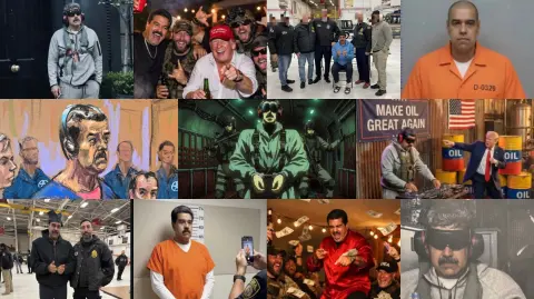 Las redes sociales, fieles a su costumbre, produjeron gran variedad de memes sobre la detención de Nicolás Maduro.