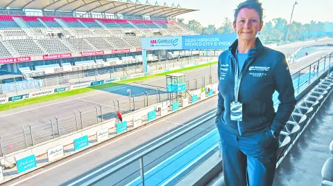 Ellie Norman, directora de marketing de Fórmula E.