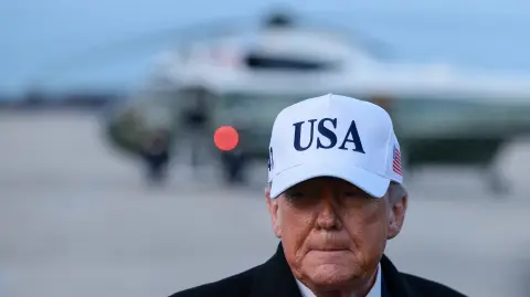 Donald Trump, presidente de Estados Unidos.