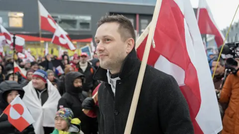 El jefe de gobierno de Groenlandia, Jens-Frederik Nielsen.