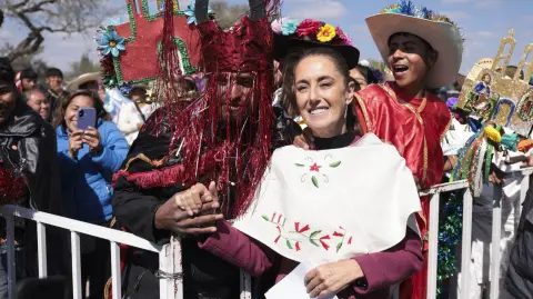 La presidenta Sheinbaum encabezó el Plan de Justicia para Pueblos de Guanajuato y Querétaro.