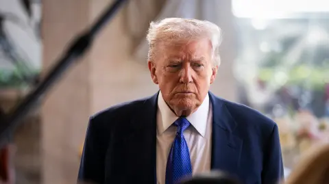 Donald Trump, presidente de Estados Unidos.