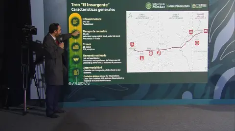 El Gobierno federal concretó la conexión ferroviaria entre el Valle de Toluca y la Ciudad de México, al inaugurar los 8.4 kilómetros finales que enlazan Santa Fe con la estación Observatorio del Tren Interurbano “El Insurgente”.

Para más información del tema, visita:https://www.eleconomista.com.mx/politica/sheinbaum-inaugura-ultimo-tramo-tren-interurbano-insurgente-20260202-797967.html

Twitter: https://twitter.com/eleconomista   
Sitio web: https://www.eleconomista.com.mx/   
Facebook: https://www.facebook.com/ElEconomista.mx   
 
#ElEconomista  #EETV