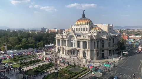 Palacio de Bellas Artes, en la Ciudad de México.
