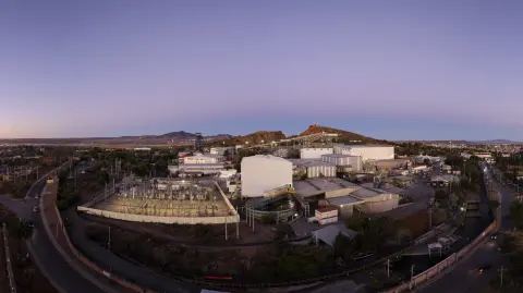 Mina Fresnillo en Zacatecas.