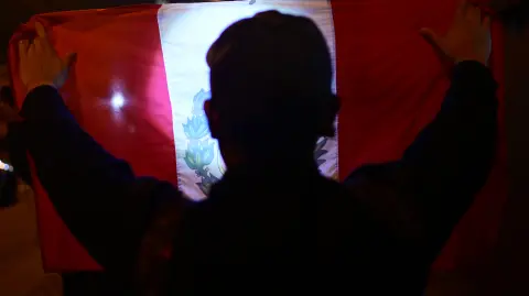 Bandera de Perú.