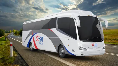 Autobús de Estrella Roja.