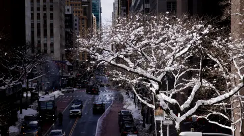 La ola de frío causó más de 100 muertes en todo el país, la mayoría por hipotermia.