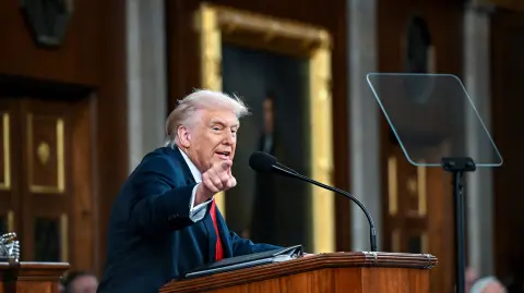 Donald Trump, presidente de Estados Unidos.